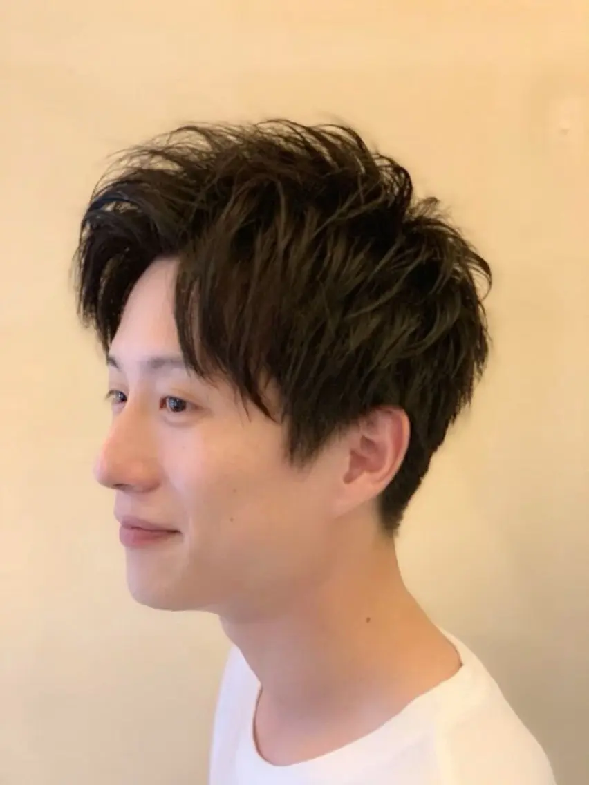 ショート メンズ 刈り上げ インフィニィトネオ 三浦のヘアスタイル