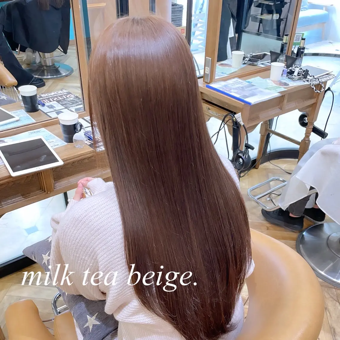 ロング カラー 💎巻ける縮毛矯正/ 艶髪💎石渕智也のヘアスタイル