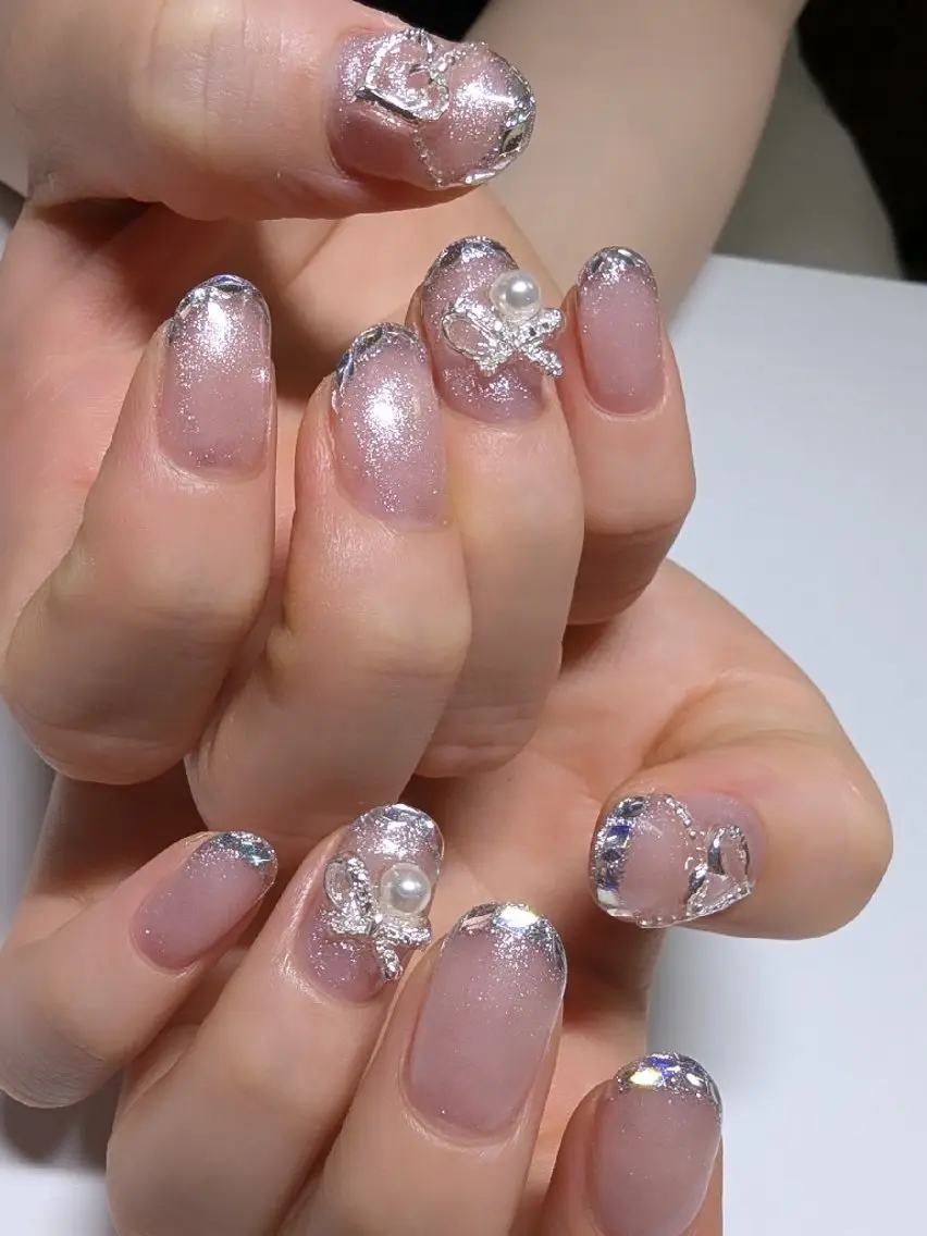 ネイル 長さ出し フットネイル ☆ KANON☆のネイルデザイン