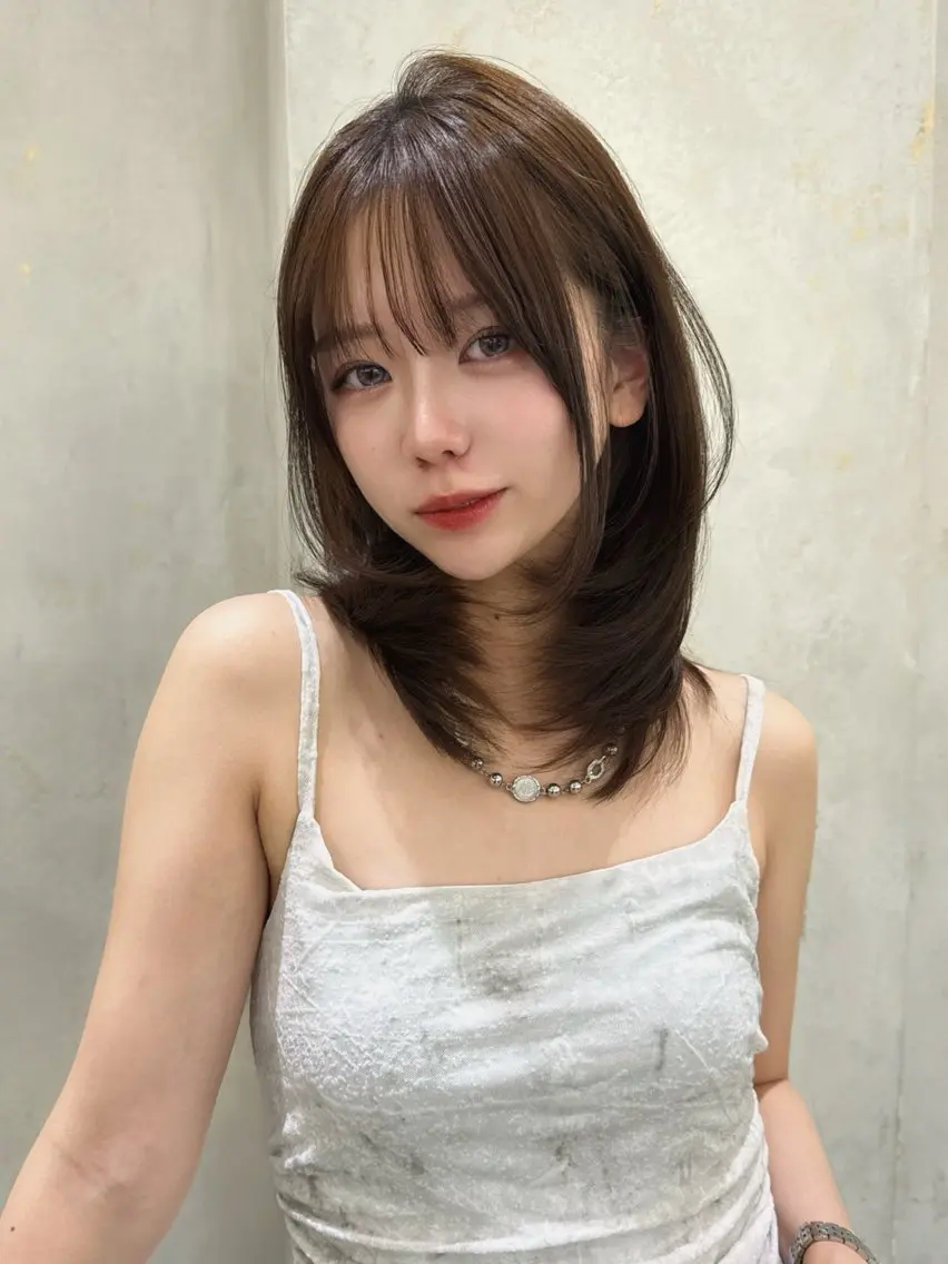 【5名様限定‼️⭐️】ロング限定カット💇‍♀️➕ダメージレスカラー🌈➕髪質改善トリートメント💖の写真