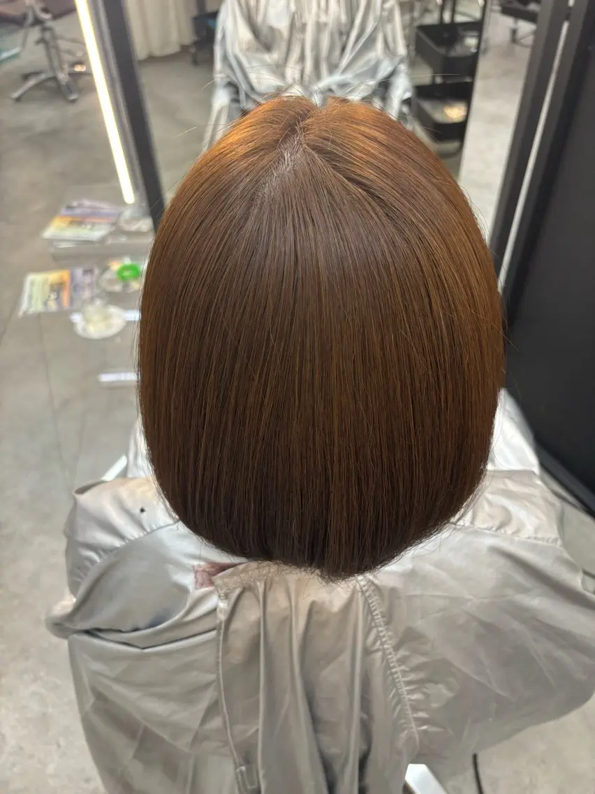 カラー ブリーチ ブリーチなしカラー ヘアカラー HACO+ MOE/モエのヘアスタイル