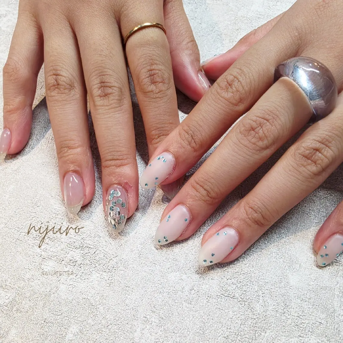 ネイル ハンドネイル nijiiro🌈 サトウのネイルデザイン