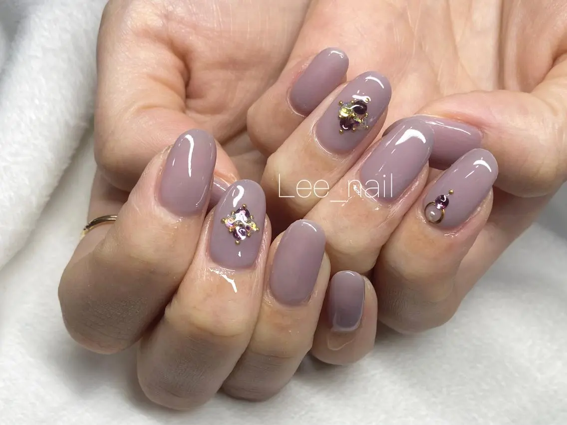 ネイル クリアネイル ハンドネイル Lee_ nailのネイルデザイン