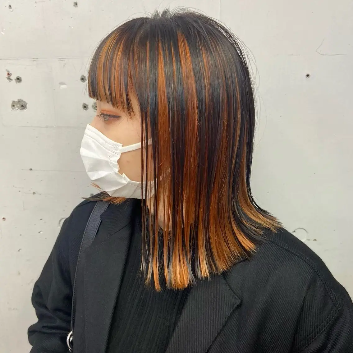 ミディアム カラー ヘアアレンジ ヘアカラー トリートメント 💟ケア×ハイトーン 💟/ミオのヘアスタイル