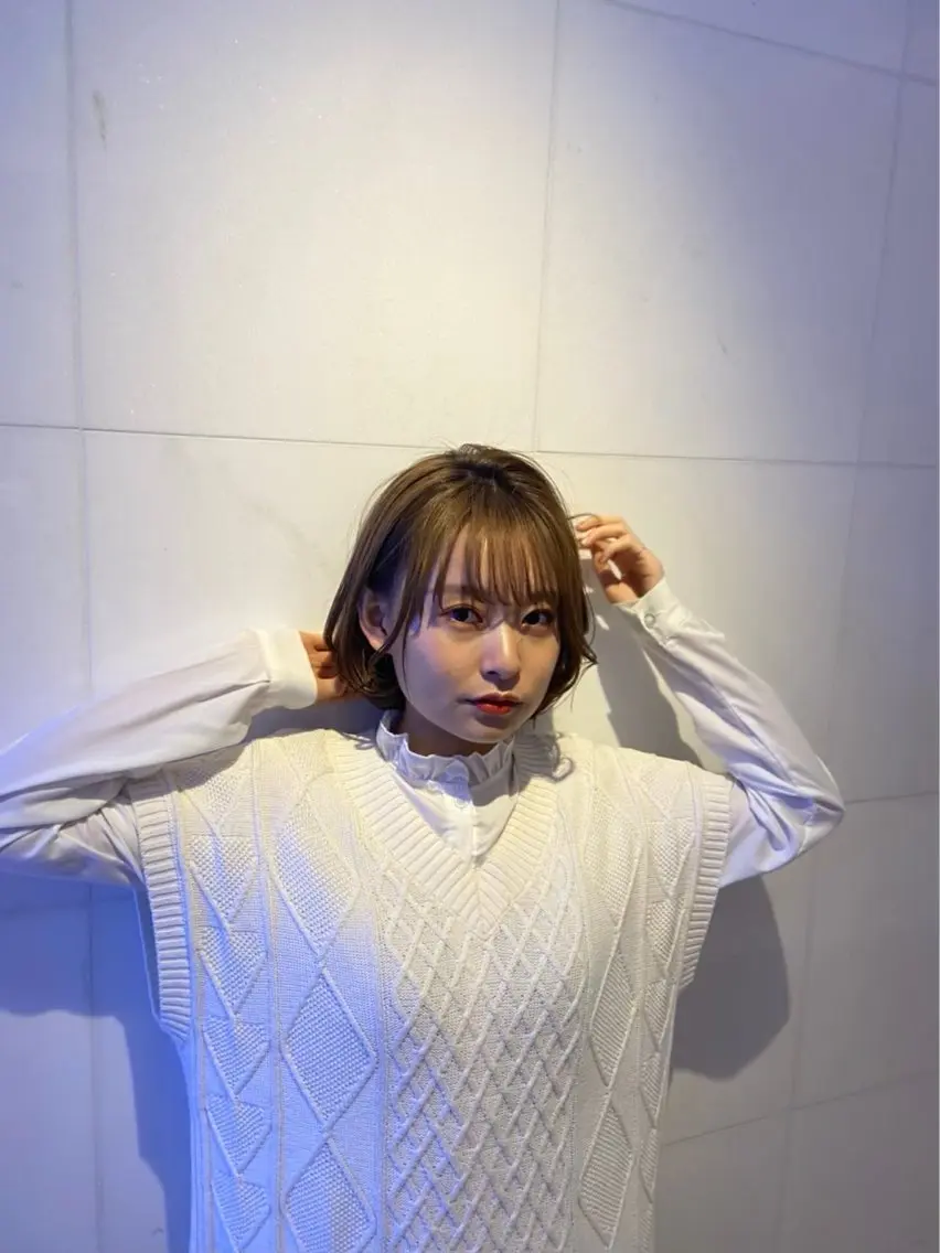 ショート カラー 沢井涼人 ✂︎ 艶髪のヘアスタイル