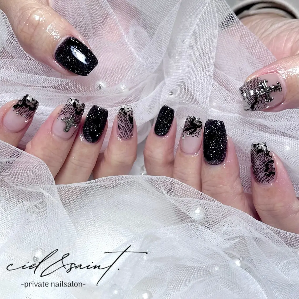 ネイル ハンドネイル nail salon ciel&saintのネイルデザイン