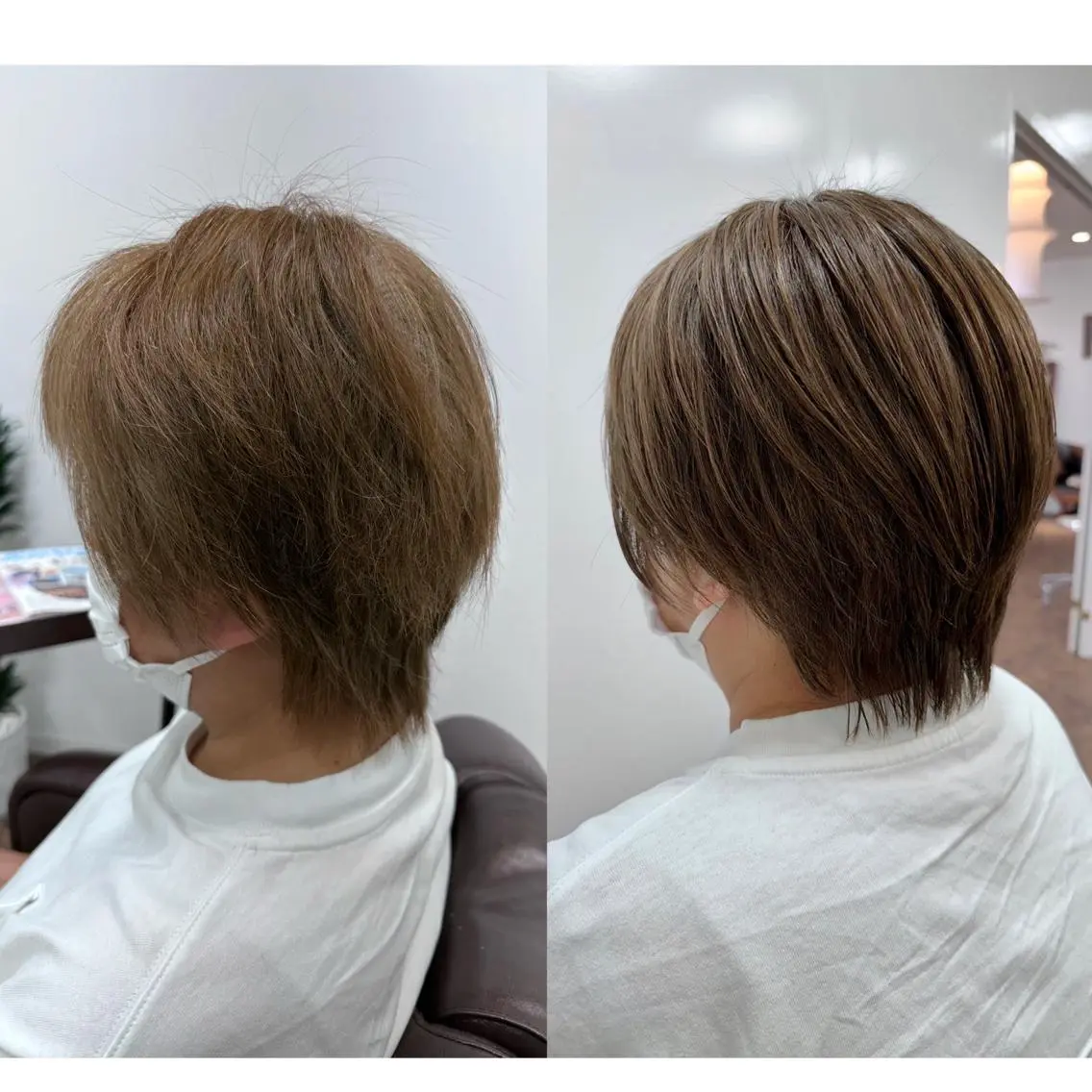 ショート 髪質改善 トリートメント Loire SYURIのヘアスタイル