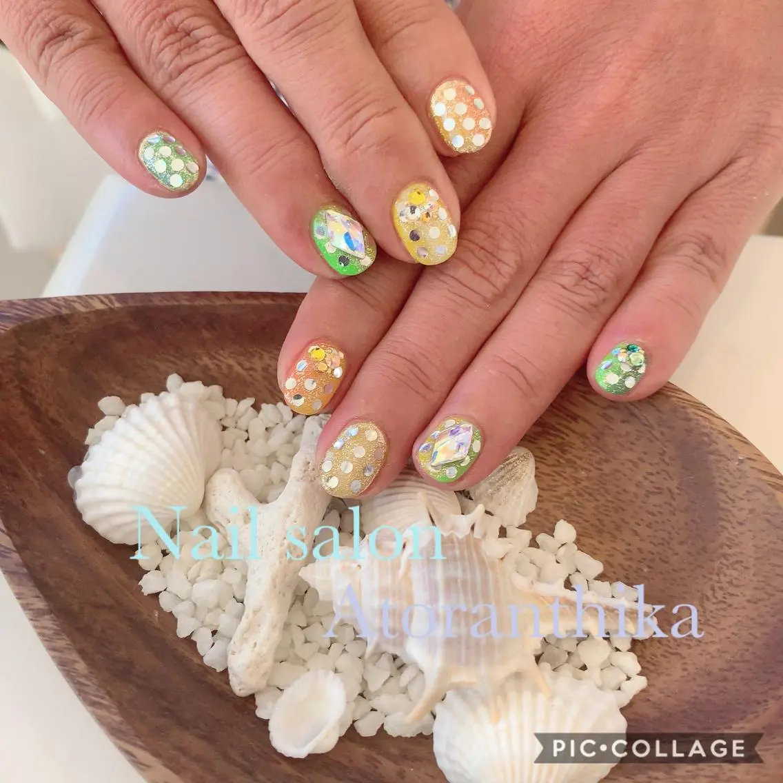 ネイル ハンドネイル Nail salon ✩ アトランティカのネイルデザイン