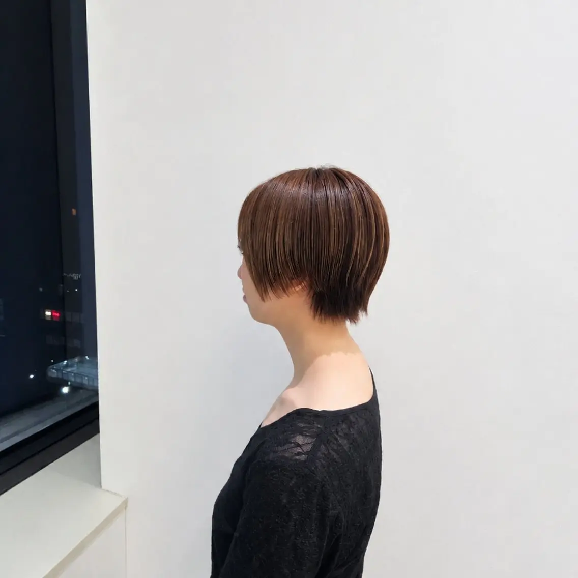 ショート ショートヘア カット ZELEビックアイ shiori🎀のヘアスタイル