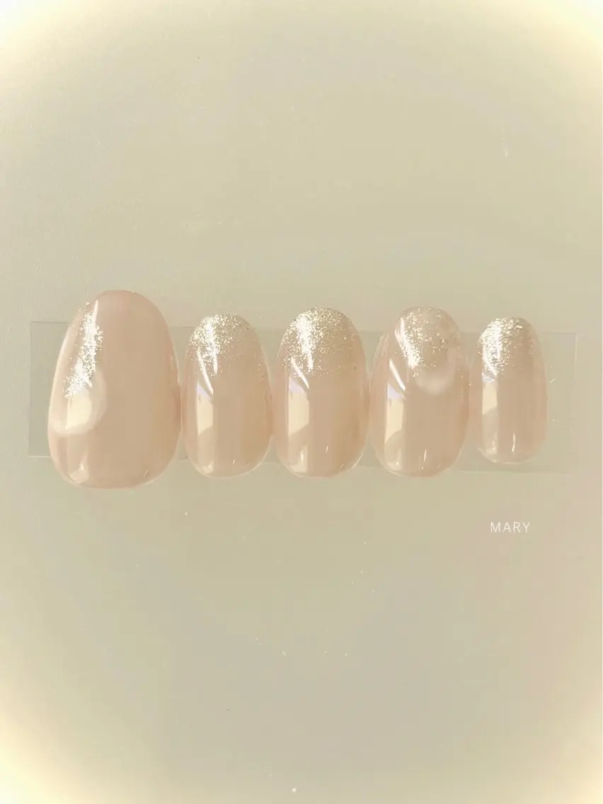 ネイル ニュアンスネイル ハンドネイル Mary nail .narumiのネイルデザイン