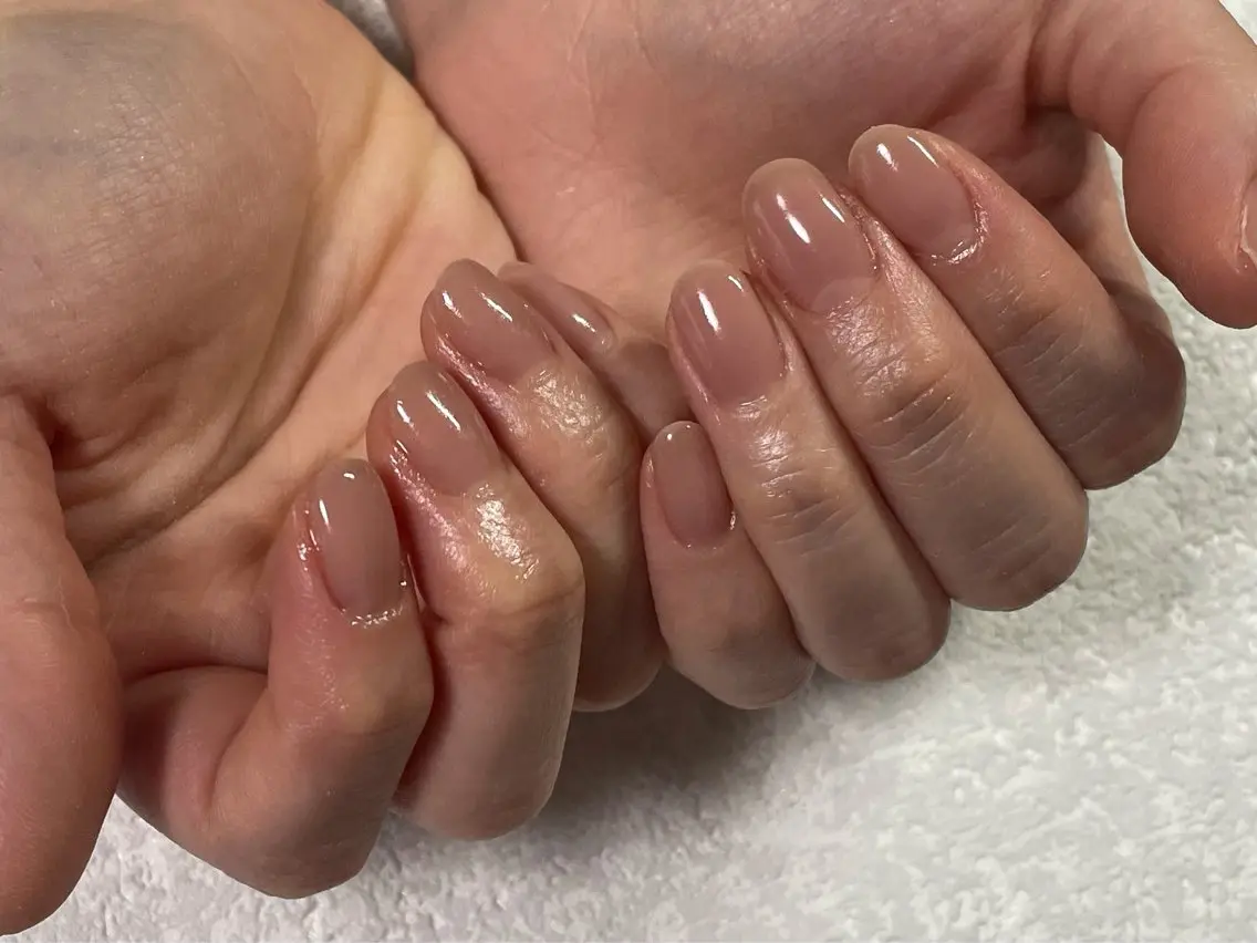 ネイル オーロラネイル フットネイル フレンチネイル ジェルネイル 韓国ネイル ハンドネイル kiki nail &brow二子玉川のネイルデザイン