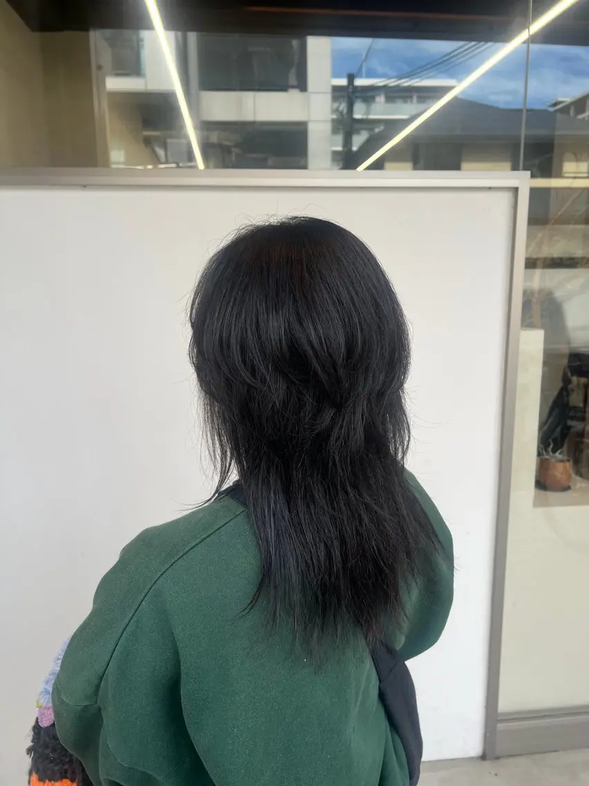 ロング ウルフカット ひなた-YUCCA- elua⭐️のヘアスタイル