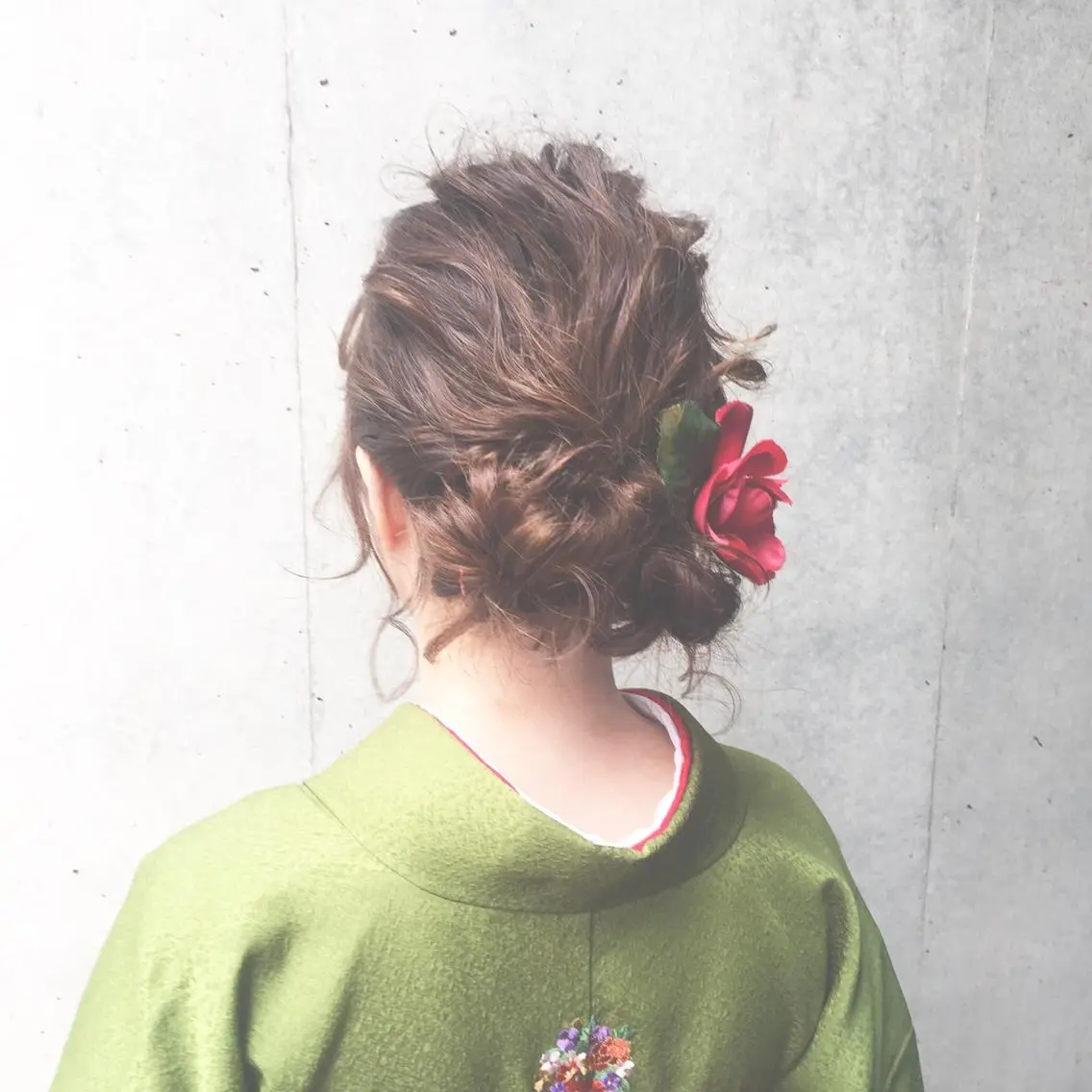 ヘアアレンジ ヘアセット 井上 美奈子のヘアスタイル