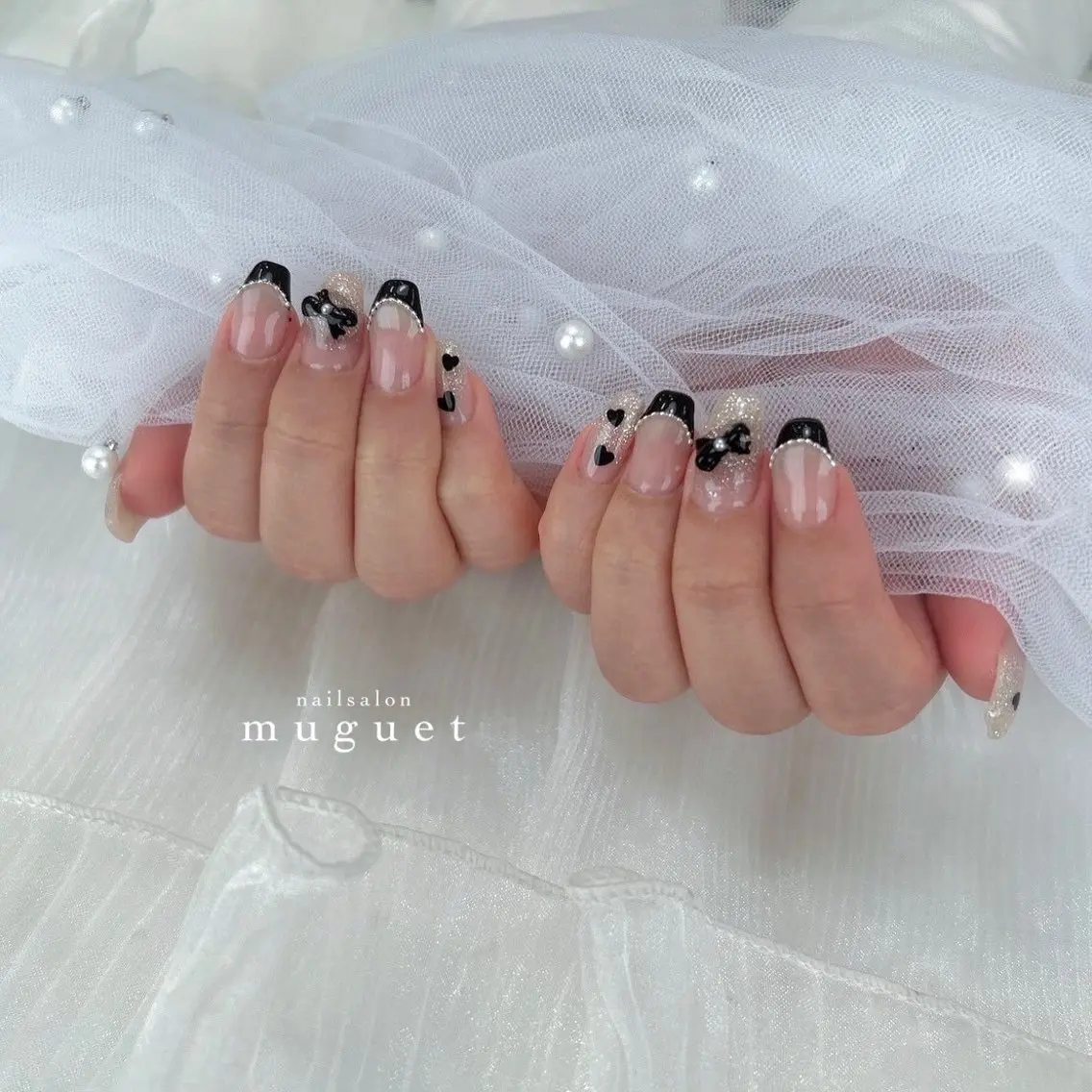 ネイル muguet🎀 chika🫧のネイルデザイン