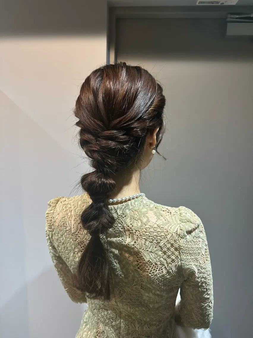 ロング ロング 縮毛矯正+モテカラー 🎀✨MIHOのヘアスタイル