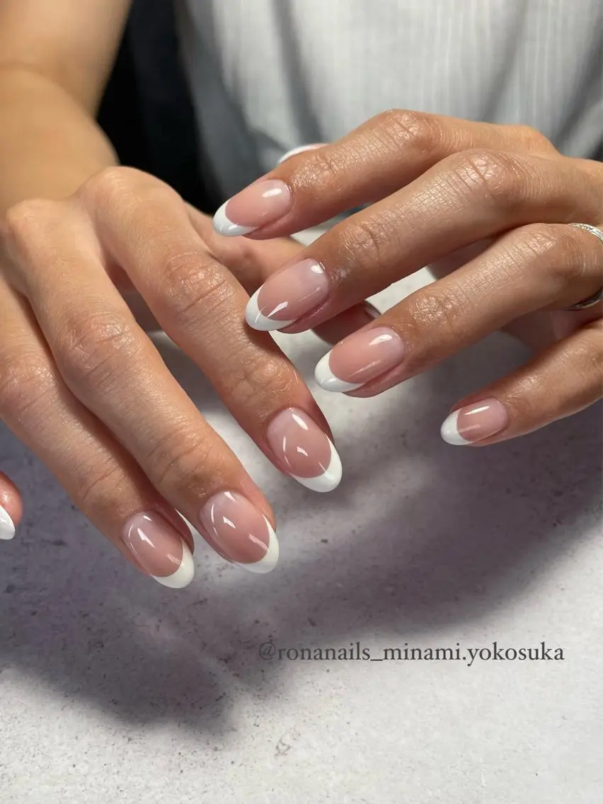 【ご新規様】フレンチ(ジェルオフ・ドライケア込み✨)の写真
