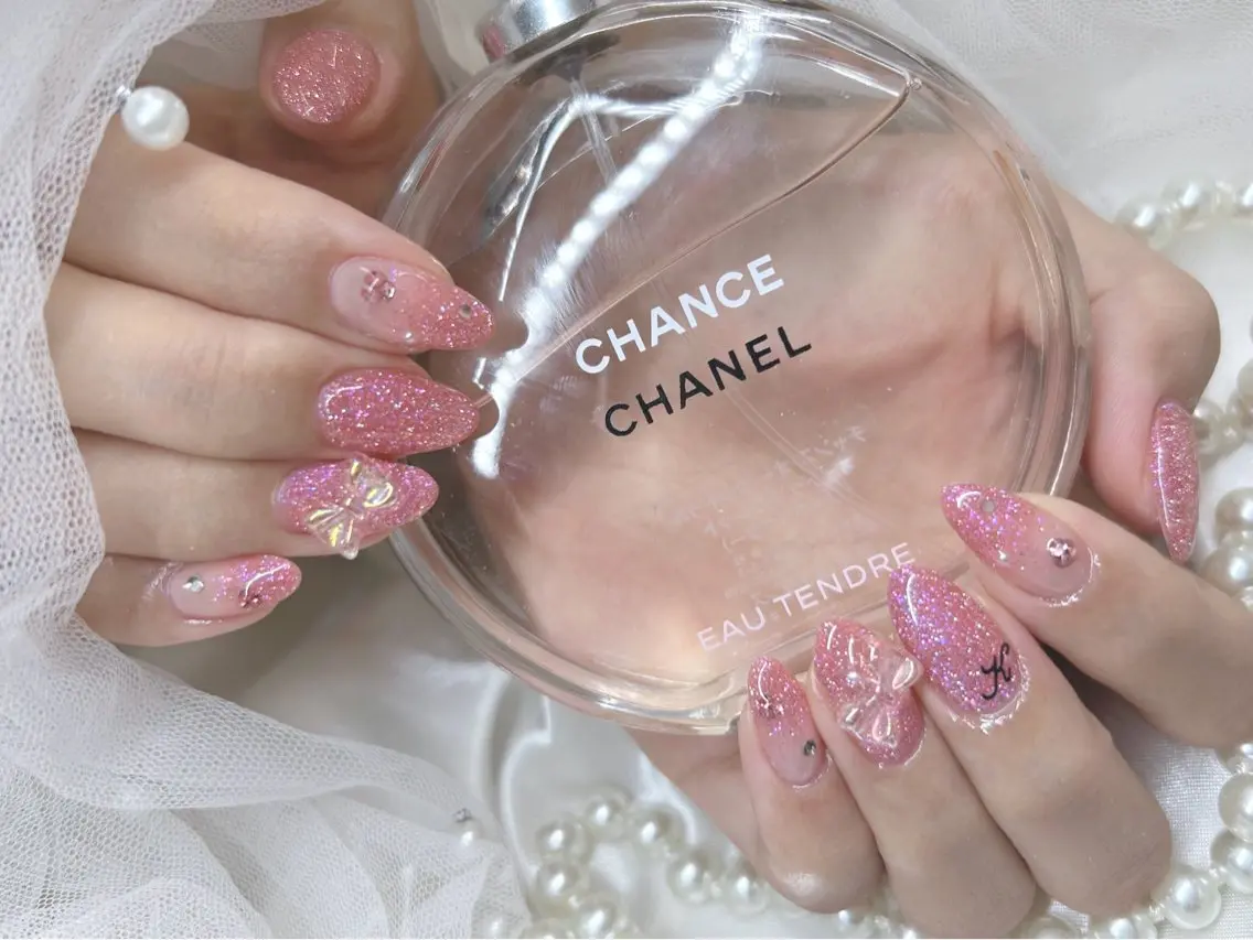 ミディアム ハンドネイル Nailsalon Angeのネイルデザイン
