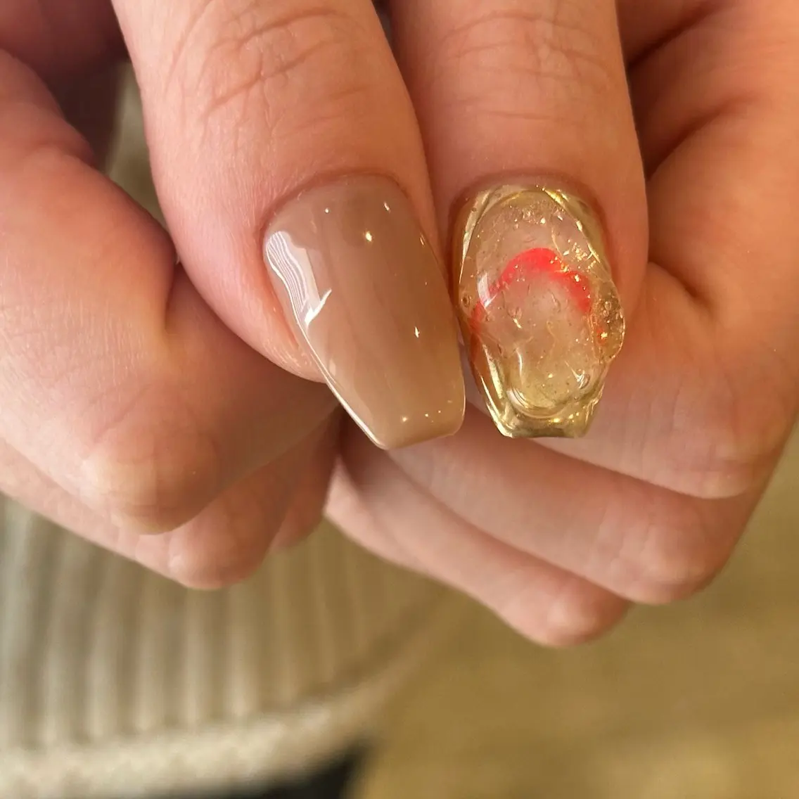 ネイル ニュアンスネイル ハンドネイル Natsuko 🪼のネイルデザイン