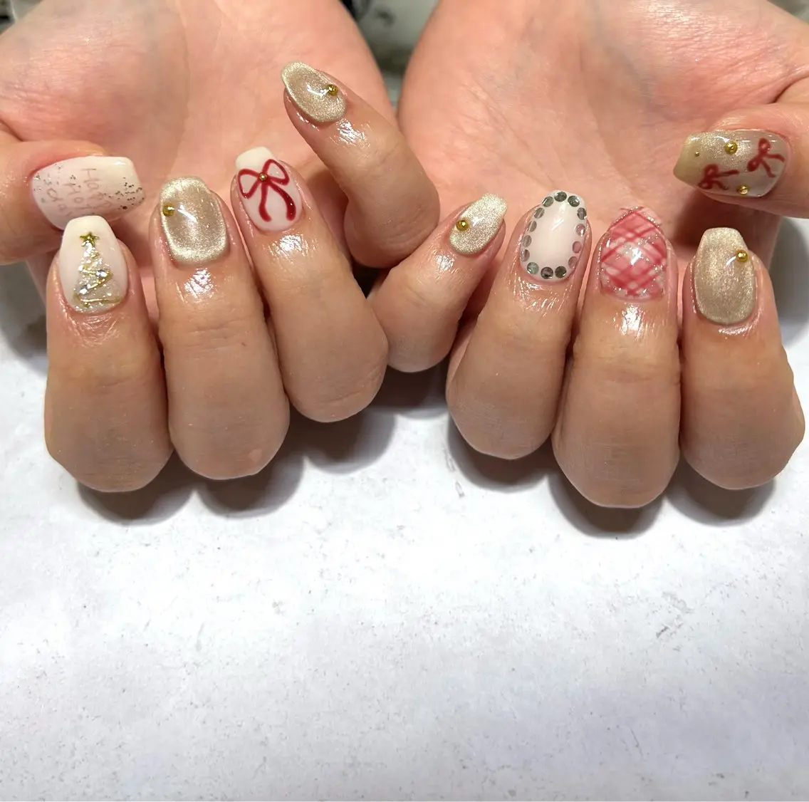 ネイル ハンドネイル 福田 麻耶のネイルデザイン
