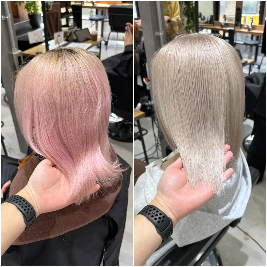セミロング カラー ダブルカラー 髪質改善 トリートメント KEISUKE🐶 カラー×エクステ特化のヘアスタイル