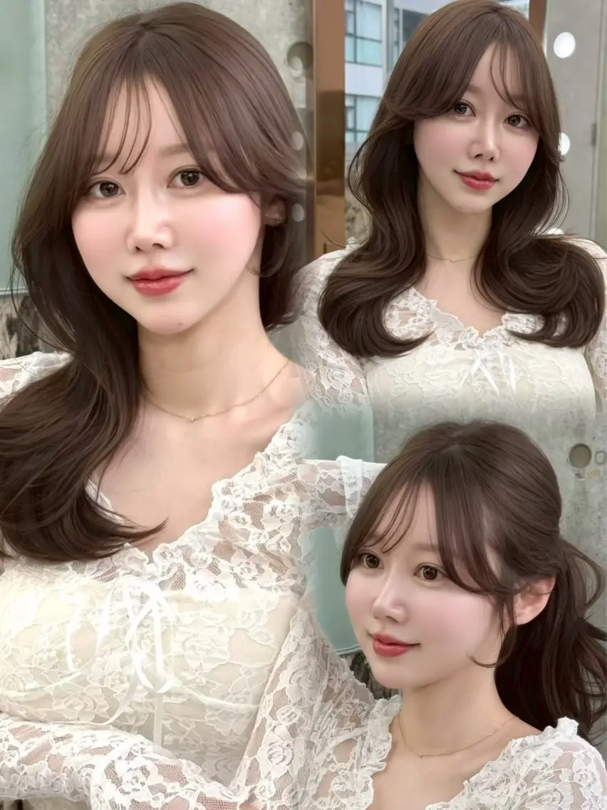 ミディアム カラー 切りっぱなしボブ ミディアムレイヤー ボブ くびれヘア ハッシュカット カット ヘアカラー トリートメント 柏崎颯刀 ボブ縮毛 ミディアムレイヤーのヘアスタイル