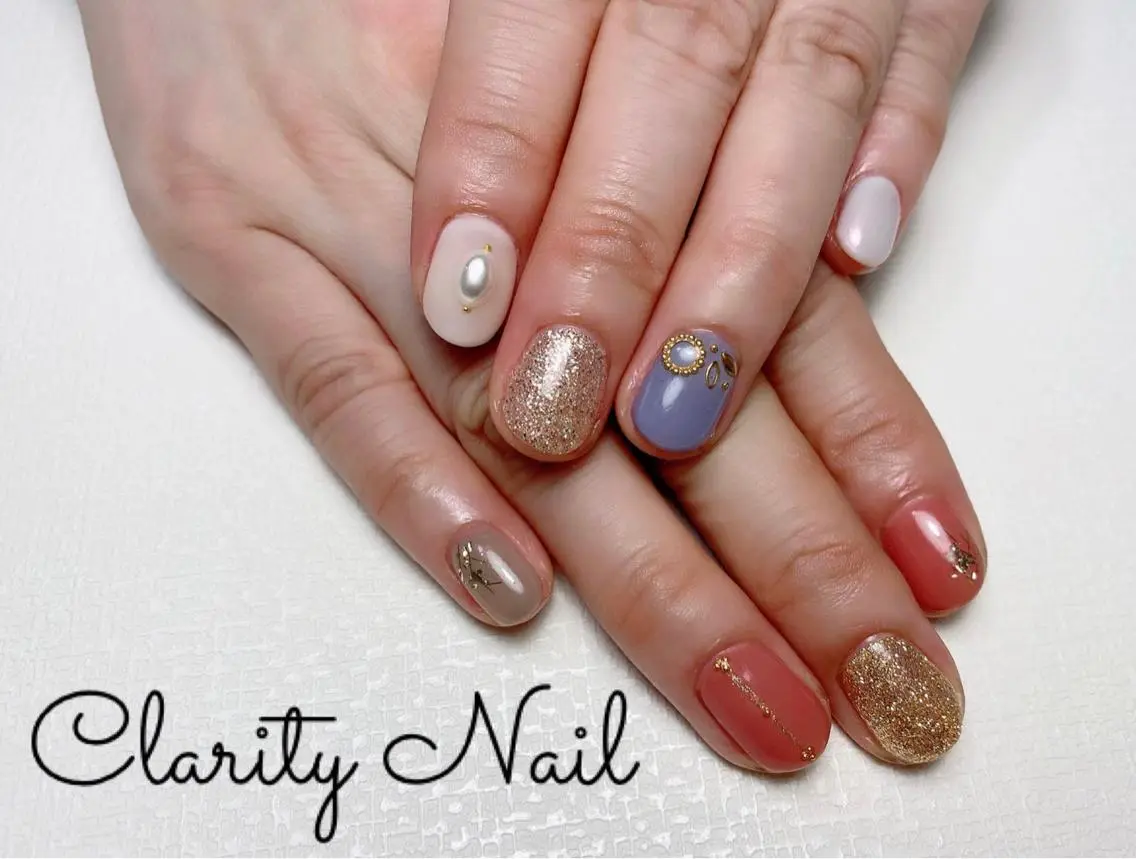 ネイル アートネイル ハンドネイル Clarity Nailのネイルデザイン