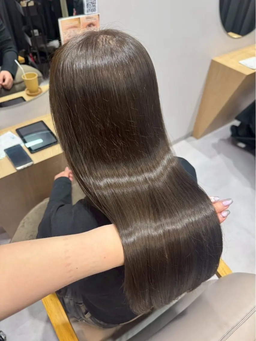 ロング カラー ヘアカラー 透明感カラー / harukaのヘアスタイル