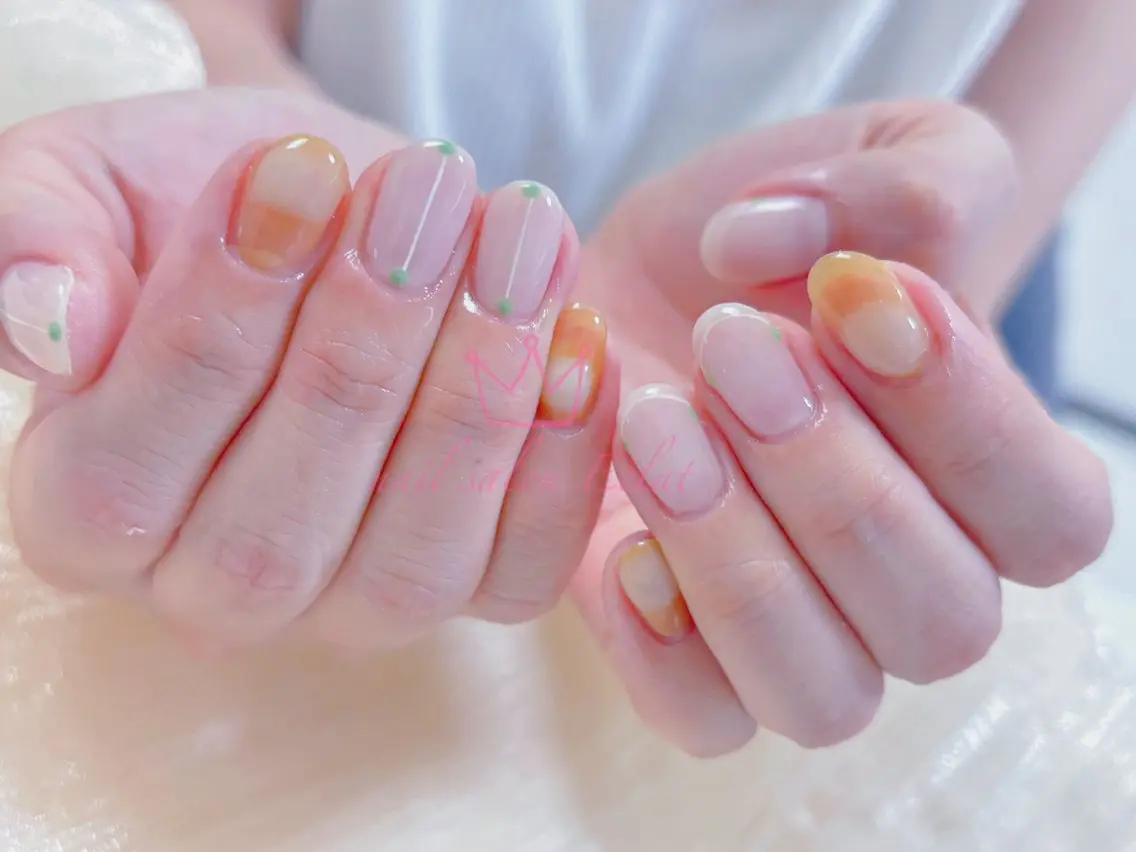 ネイル ハンドネイル ハンドケア ネイルサロンエクラ 🫧Shizukaのネイルデザイン
