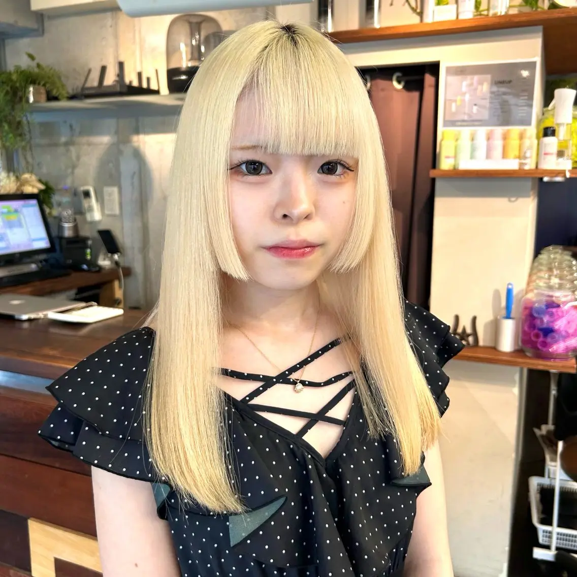 ロング 姫カット 土屋かすみ✁︎. ꙳ 姫カットのヘアスタイル