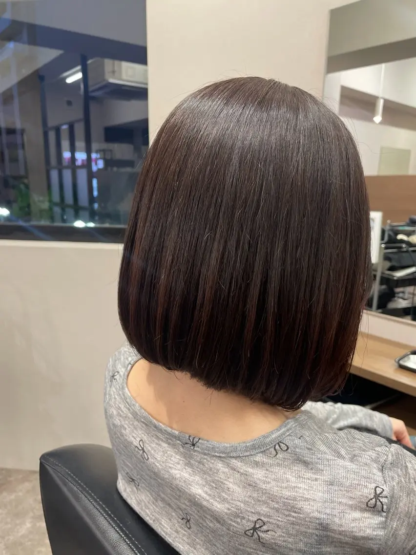 ミディアム カラー カット ヘアカラー 山中麗美 / モデル募集のヘアスタイル