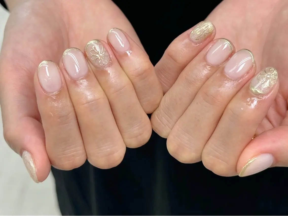 ネイル ハンドネイル OCEAN nail パラジェル　取扱い店のネイルデザイン