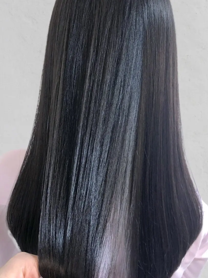 ロング カラー ヘアアレンジ 髪質改善🪞 美髪縮毛矯正🪞城のヘアスタイル