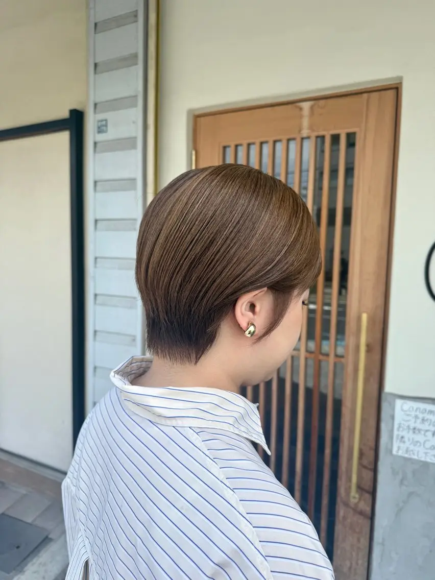 ショート ショートヘア 大原/和泉府中 /レイヤー/ショートのヘアスタイル