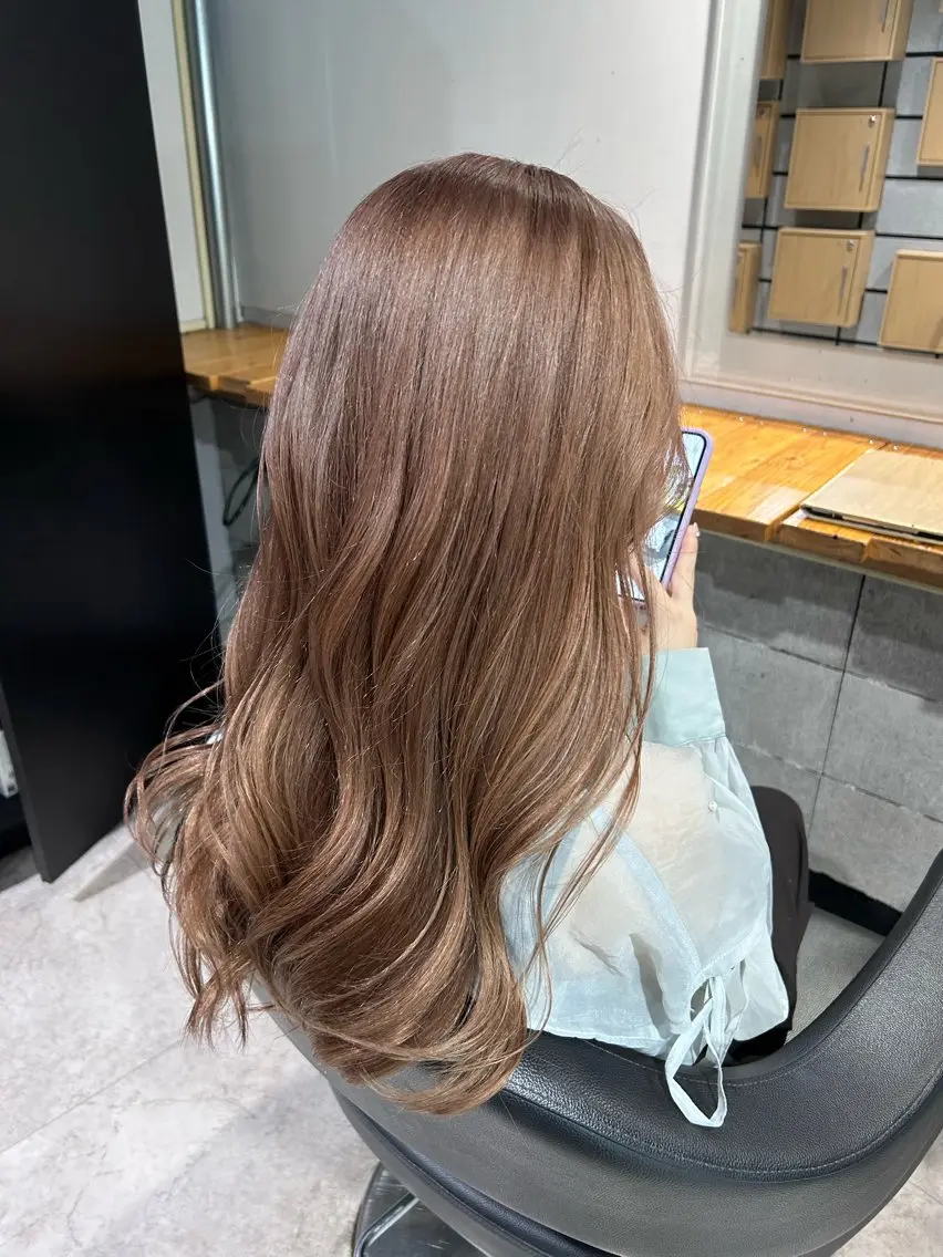 ロング ヘアカラー ヘッドスパ レイヤーStyle 🪽菜々実のヘアスタイル