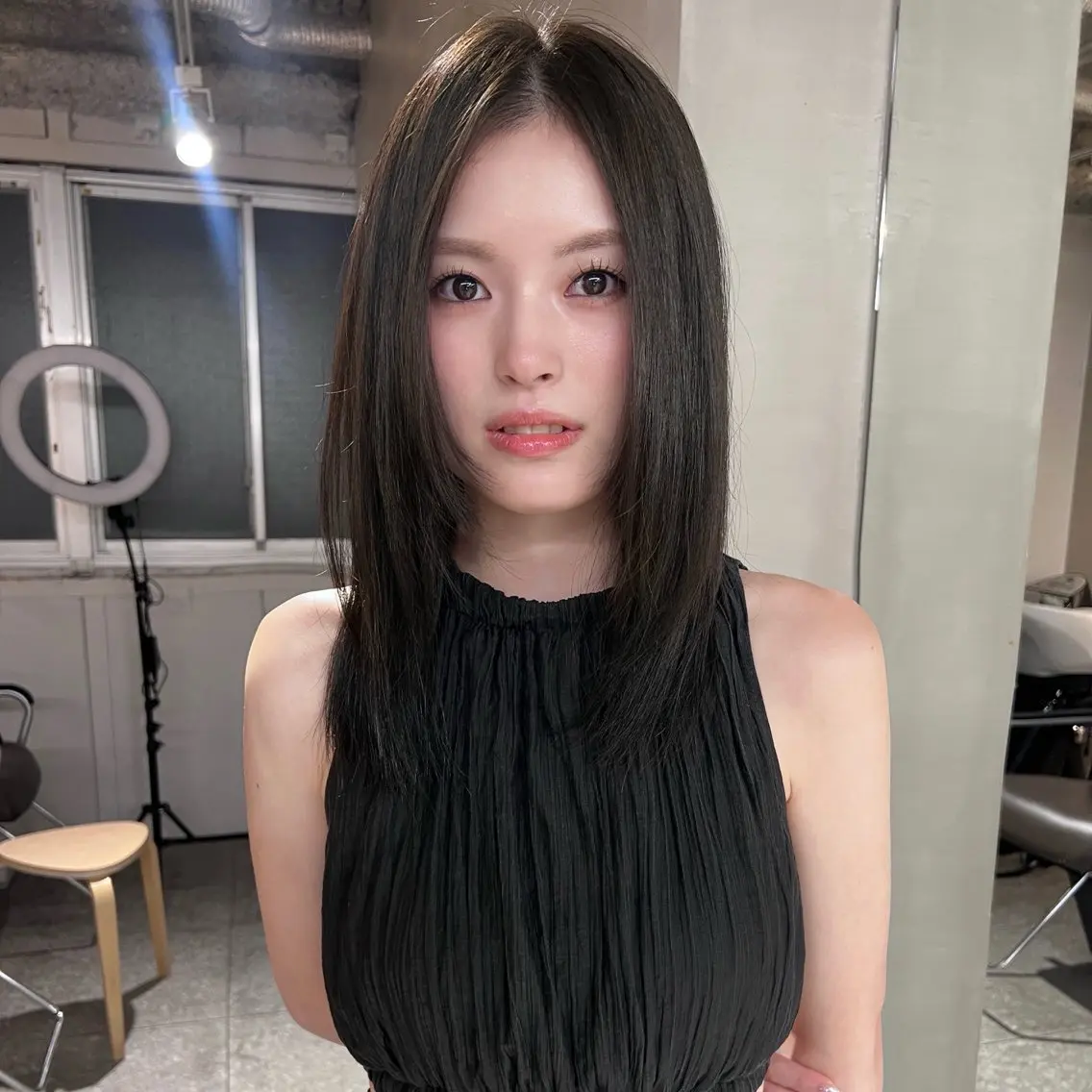 ミディアム ヘアカラー トリートメント fev kihoのヘアスタイル