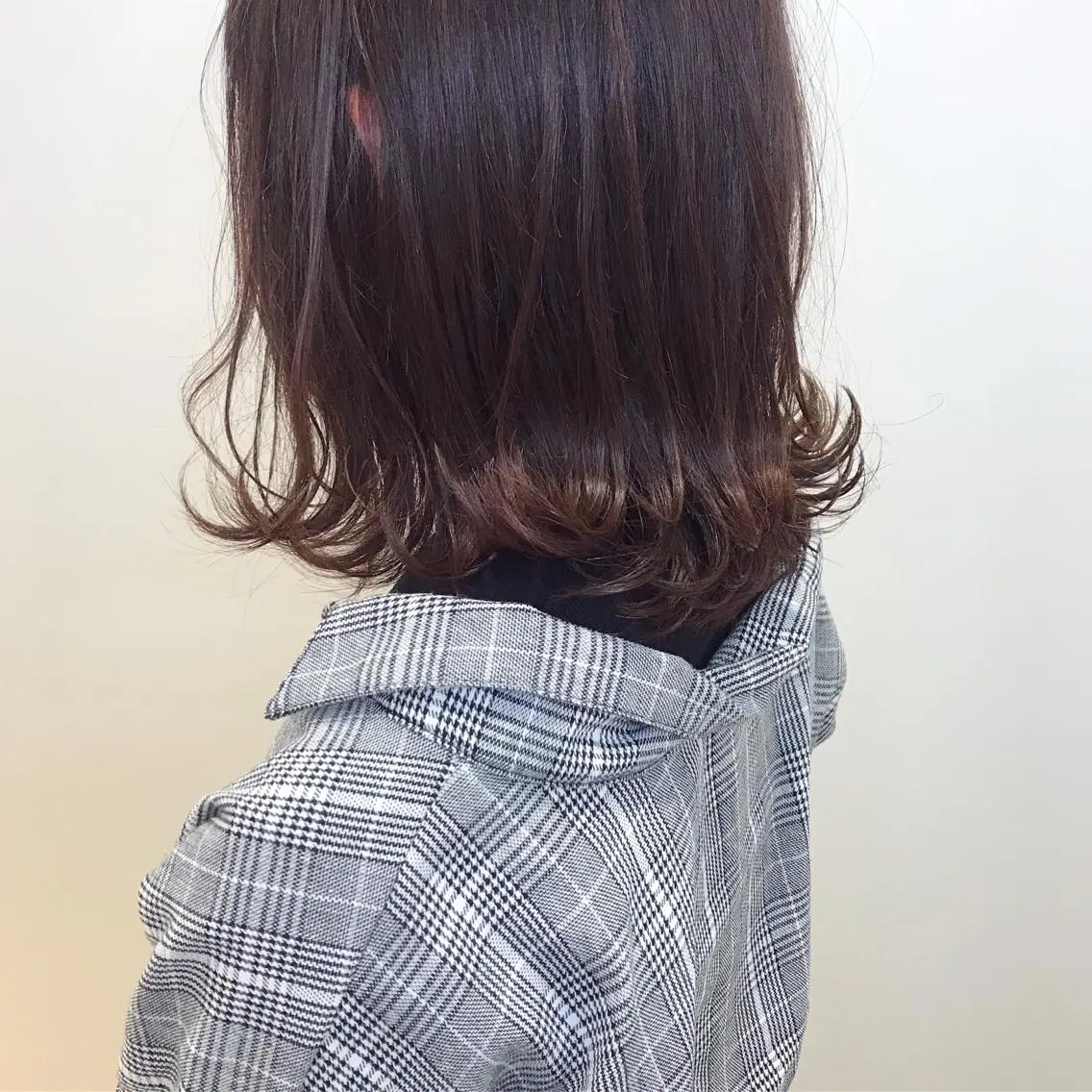 ミディアム カラー ヘアカラー トリートメント riho/レイヤー/ ハイトーン/ブリーチのヘアスタイル