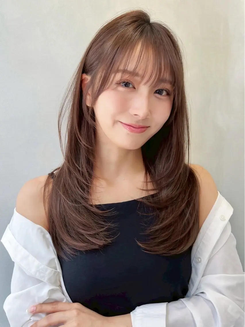 ロング 春日部🫧矯正✂️ ゆいのヘアスタイル