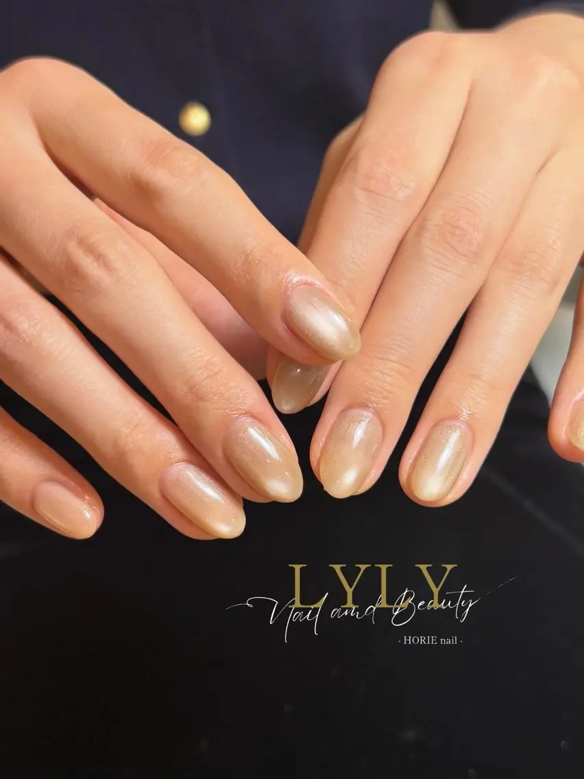 ネイル マグネットネイル ハンドネイル LYLY yukiのネイルデザイン