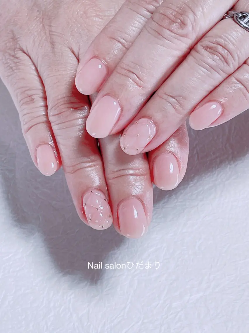 ネイル ぷっくりネイル ハンドネイル NailSalon ひだまりのネイルデザイン