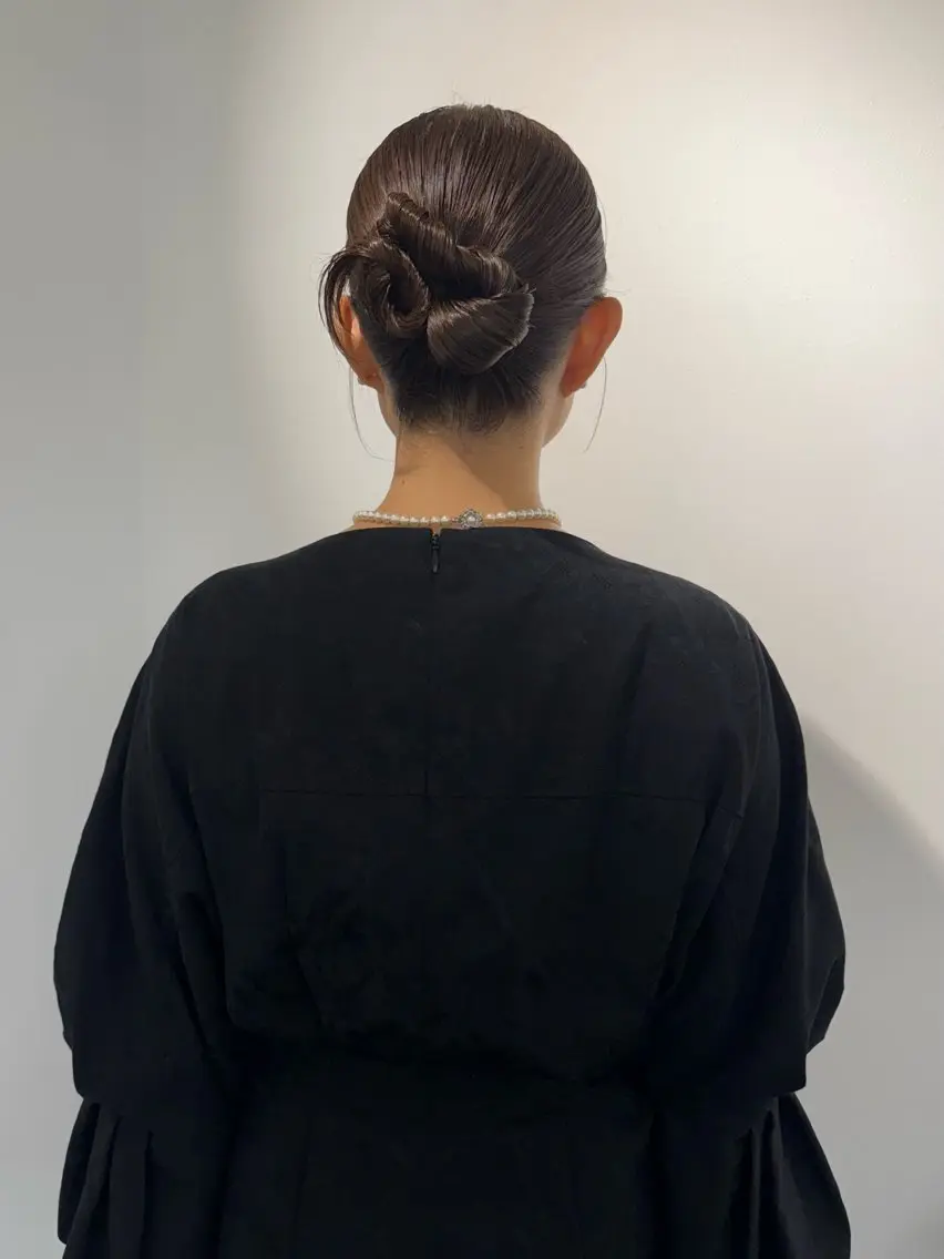 ロング ヘアアレンジ 似合わせカット ヘアセット mina 🌷のヘアスタイル