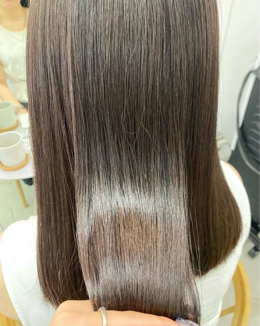 ロング ヘアカラー トリートメント 🌻花屋併設🌻濱 幸帆のヘアスタイル