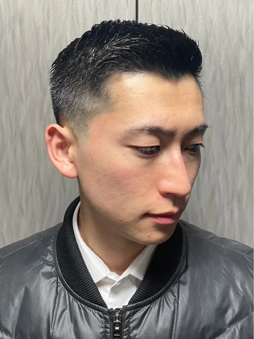 ショート メンズ 野川 純麗のヘアスタイル