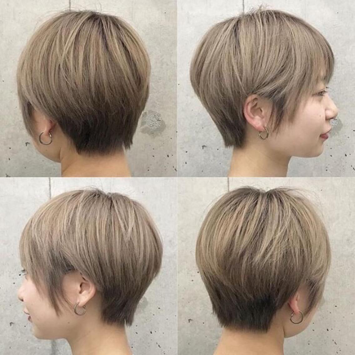 ショート 横地 凌のヘアスタイル