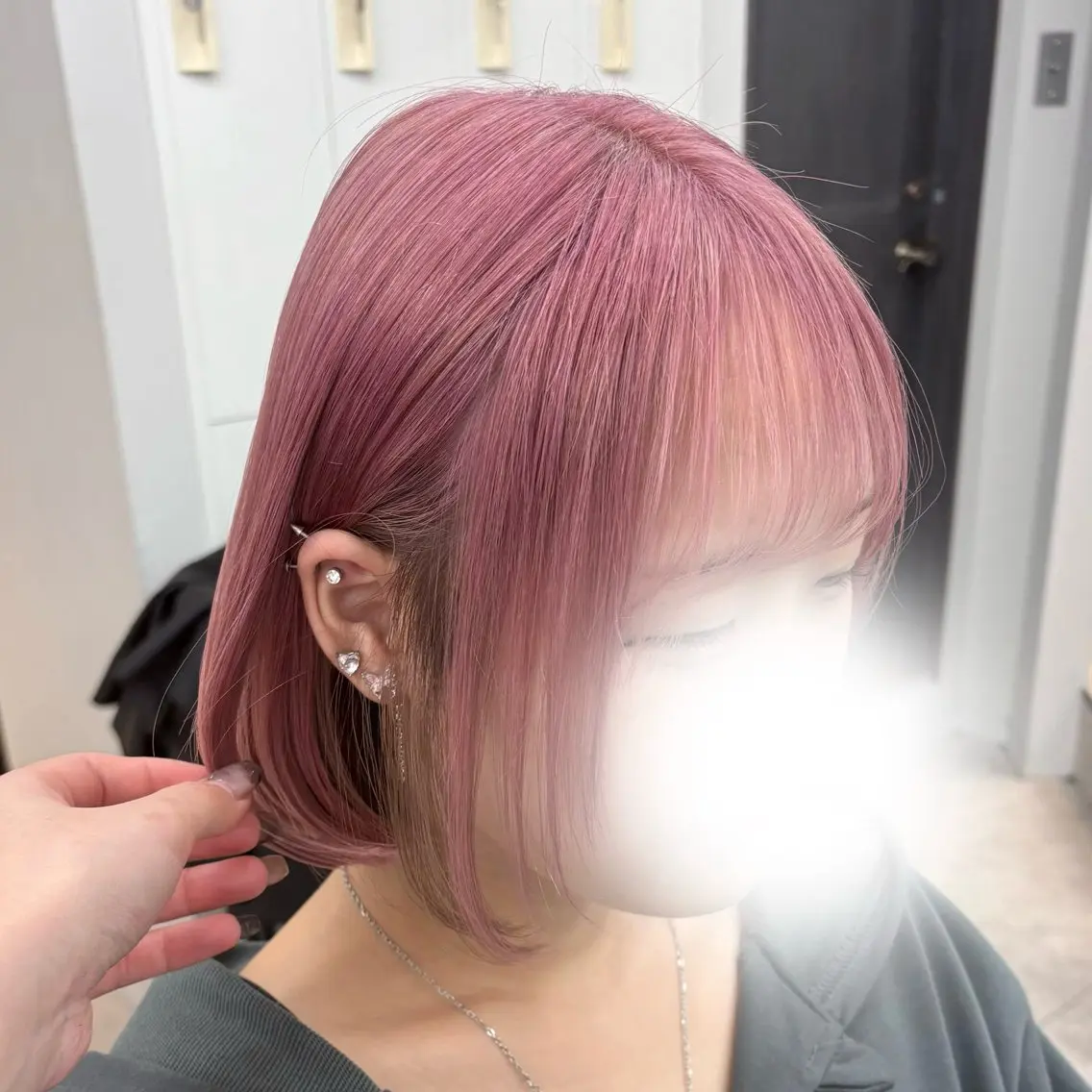 ショート ヘアカラー トリートメント 🌙小林春月/新宿/ 美髪/ハイトーン🌙のヘアスタイル
