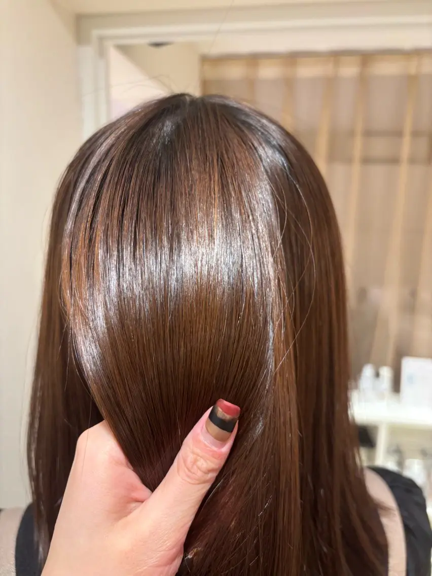 縮毛矯正 長谷川 澄のヘアスタイル