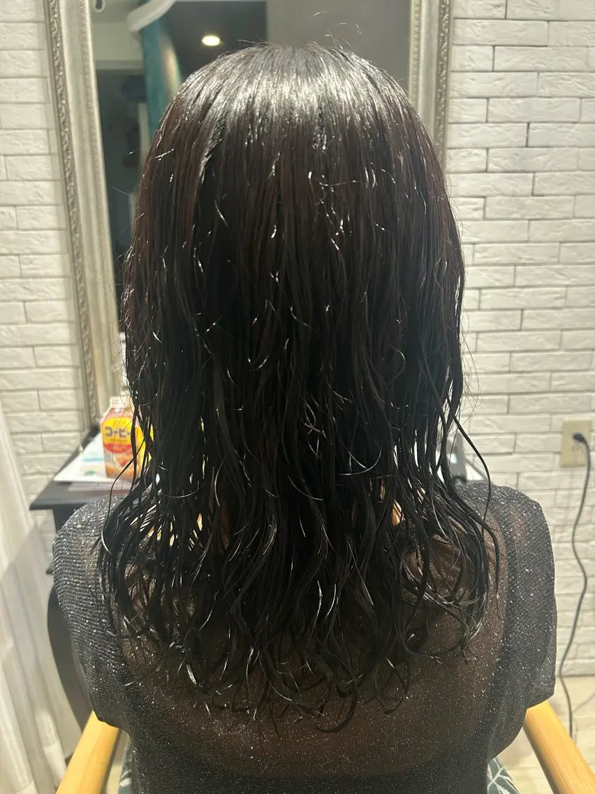 セミロング トリートメント 暖色カラー｜艶髪｜ 🥨AIKA🥨のヘアスタイル