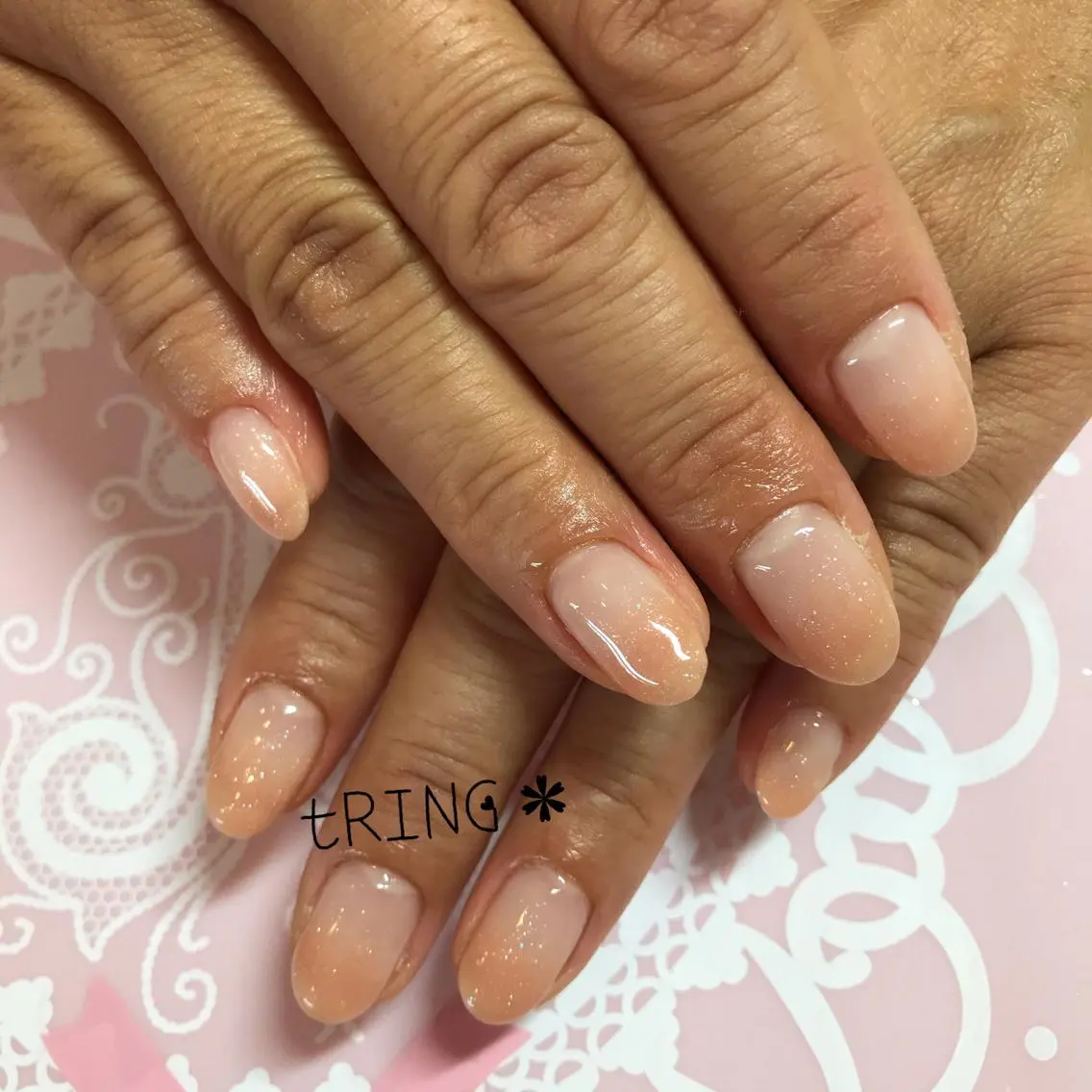 ネイル ハンドネイル tRING* しいの木台のネイルデザイン