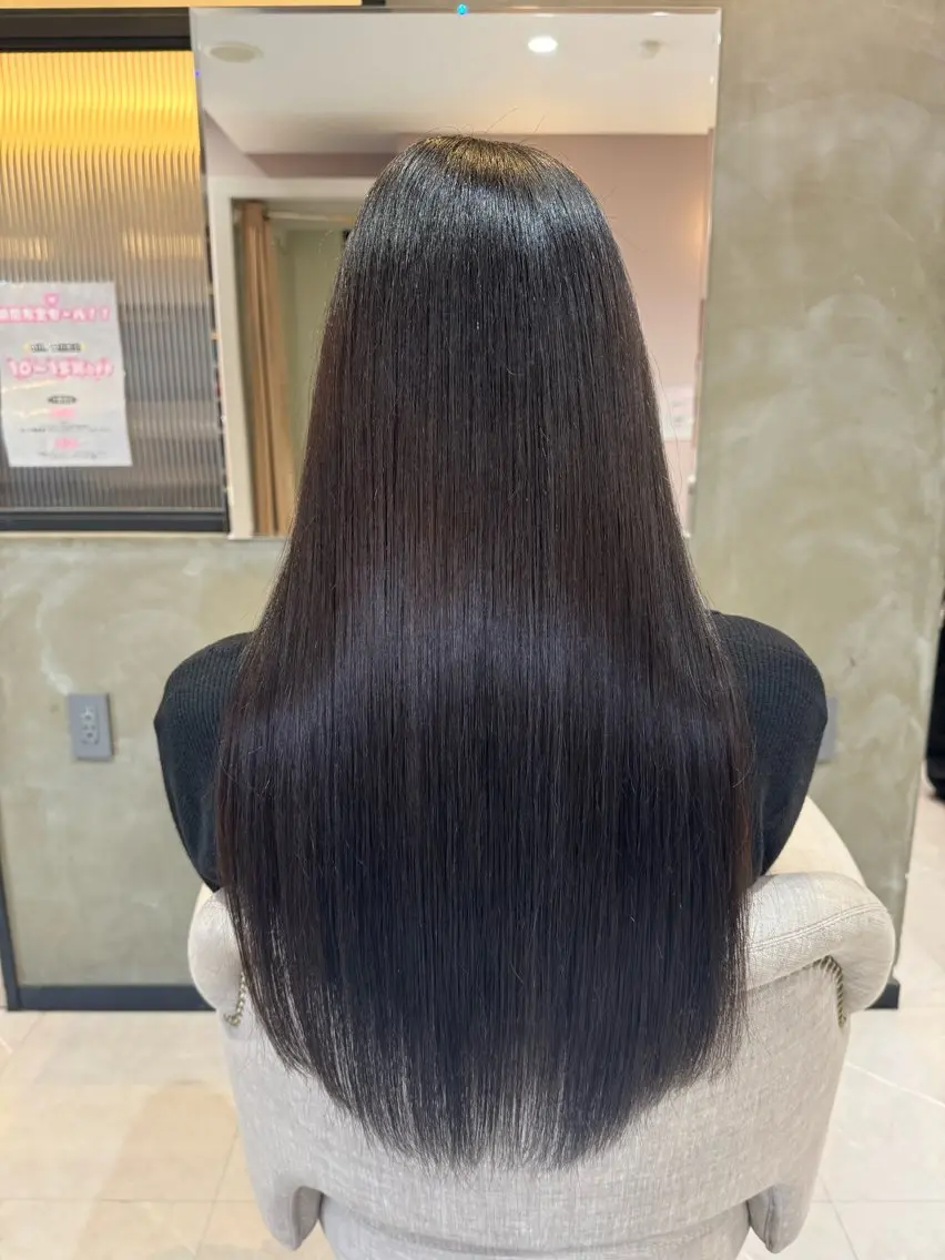 ロング 髪質改善 トリートメント カット トリートメント 🌼縮毛矯正🌼 中野有騎🦕のヘアスタイル