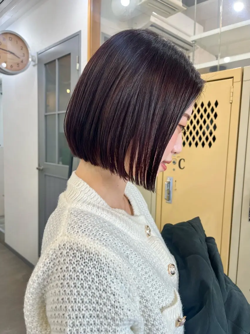 ショート カラー カット ヘアカラー トリートメント 🌼sunc HINAMI🌼のヘアスタイル