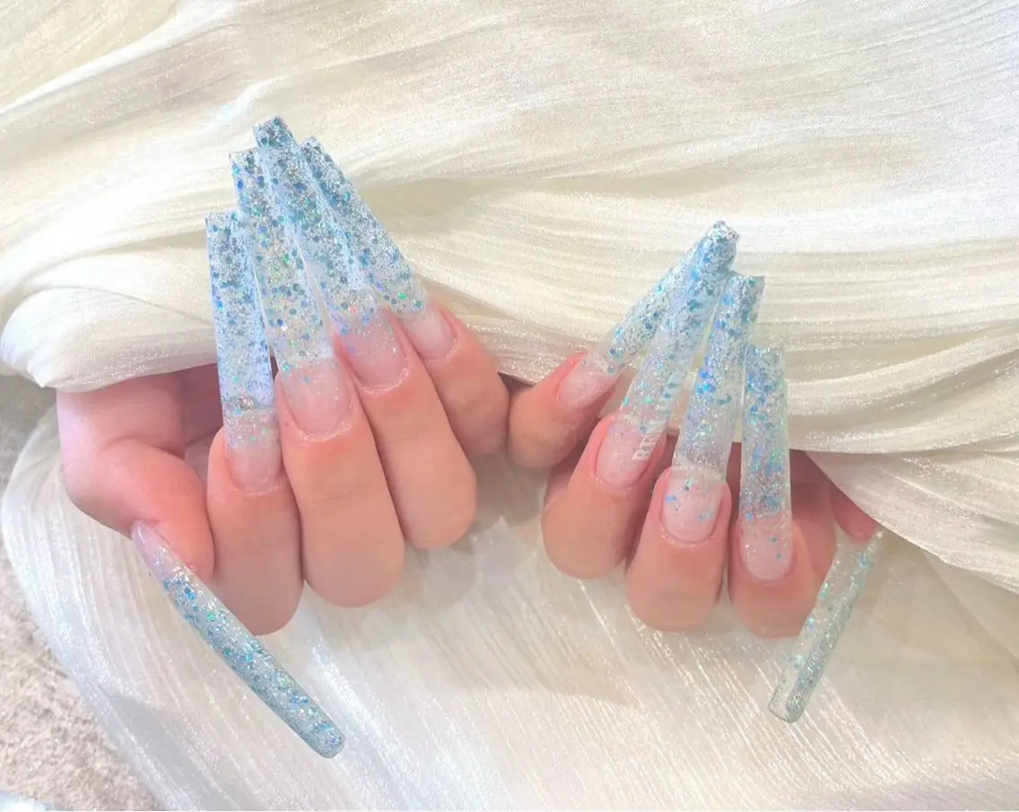 ネイル アートネイル フラワーネイル フットネイル ジェルネイル ロングネイル Babarla Nailのネイルデザイン